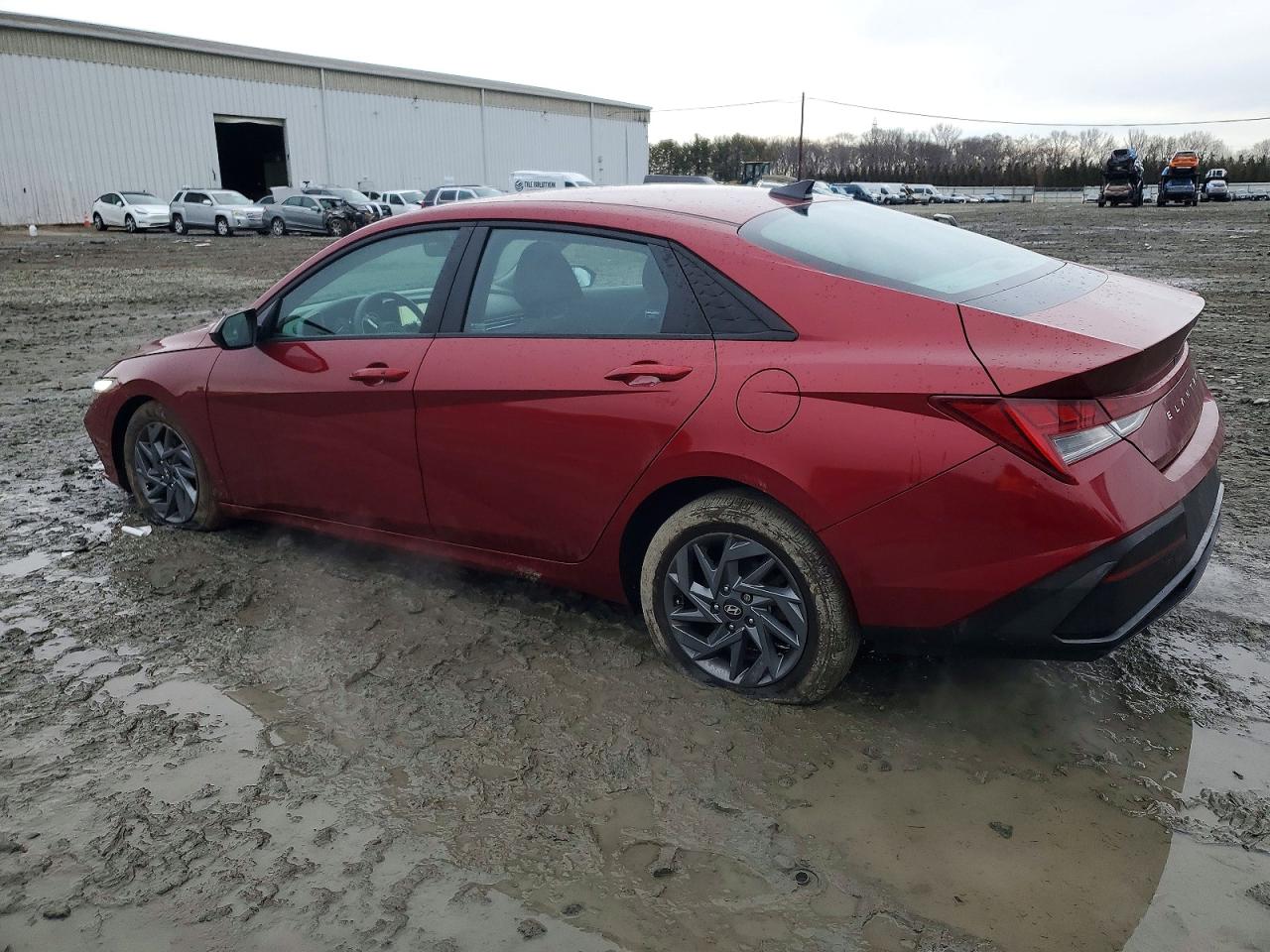 2024 HYUNDAI ELANTRA BLUE photo 2