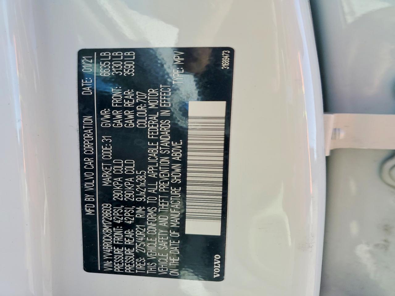 2021 VOLVO XC90 T8 RECHARGE INSCRIPTION EXPRESS photo 37