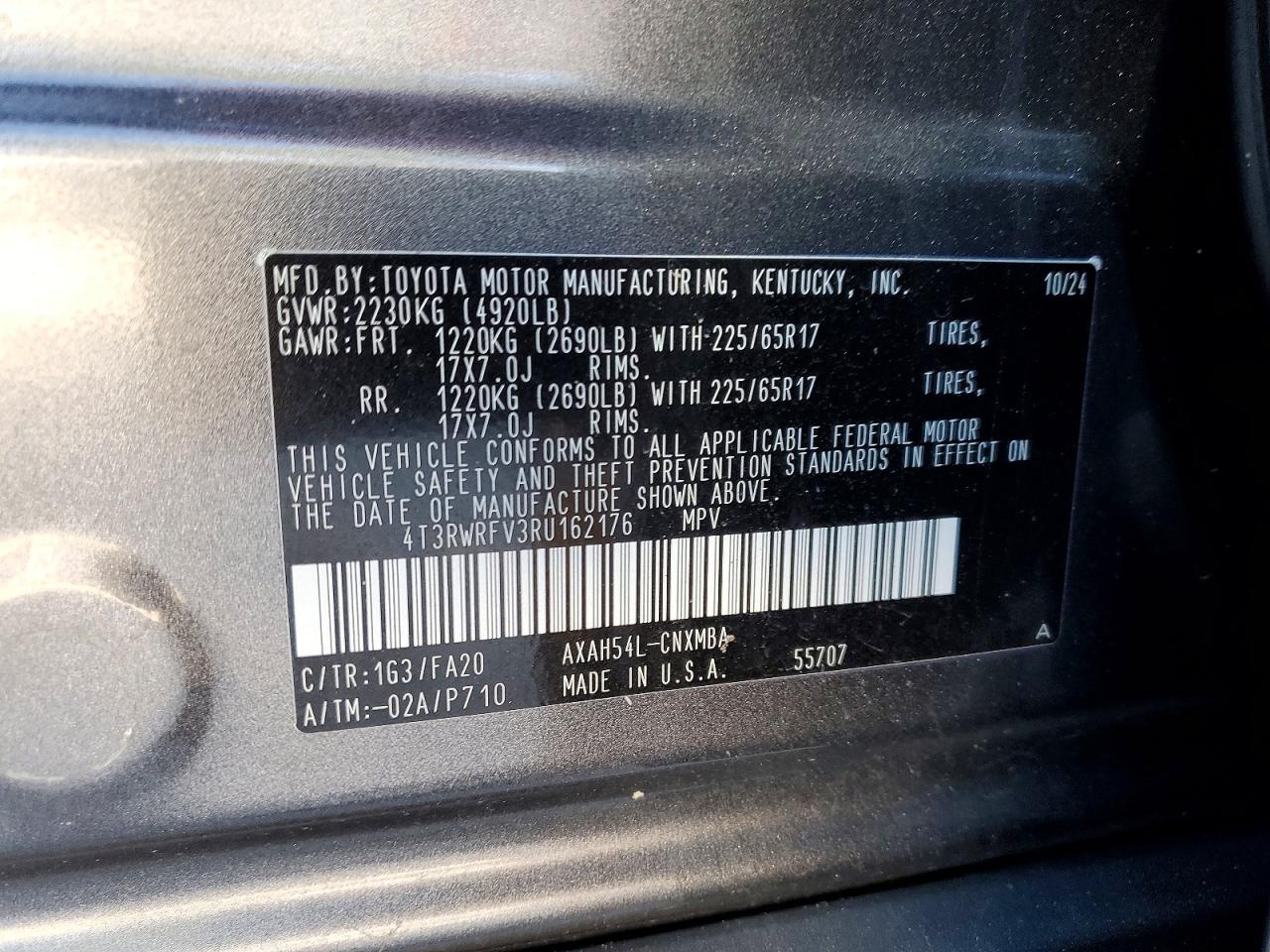 2024 TOYOTA RAV4 XLE photo 12