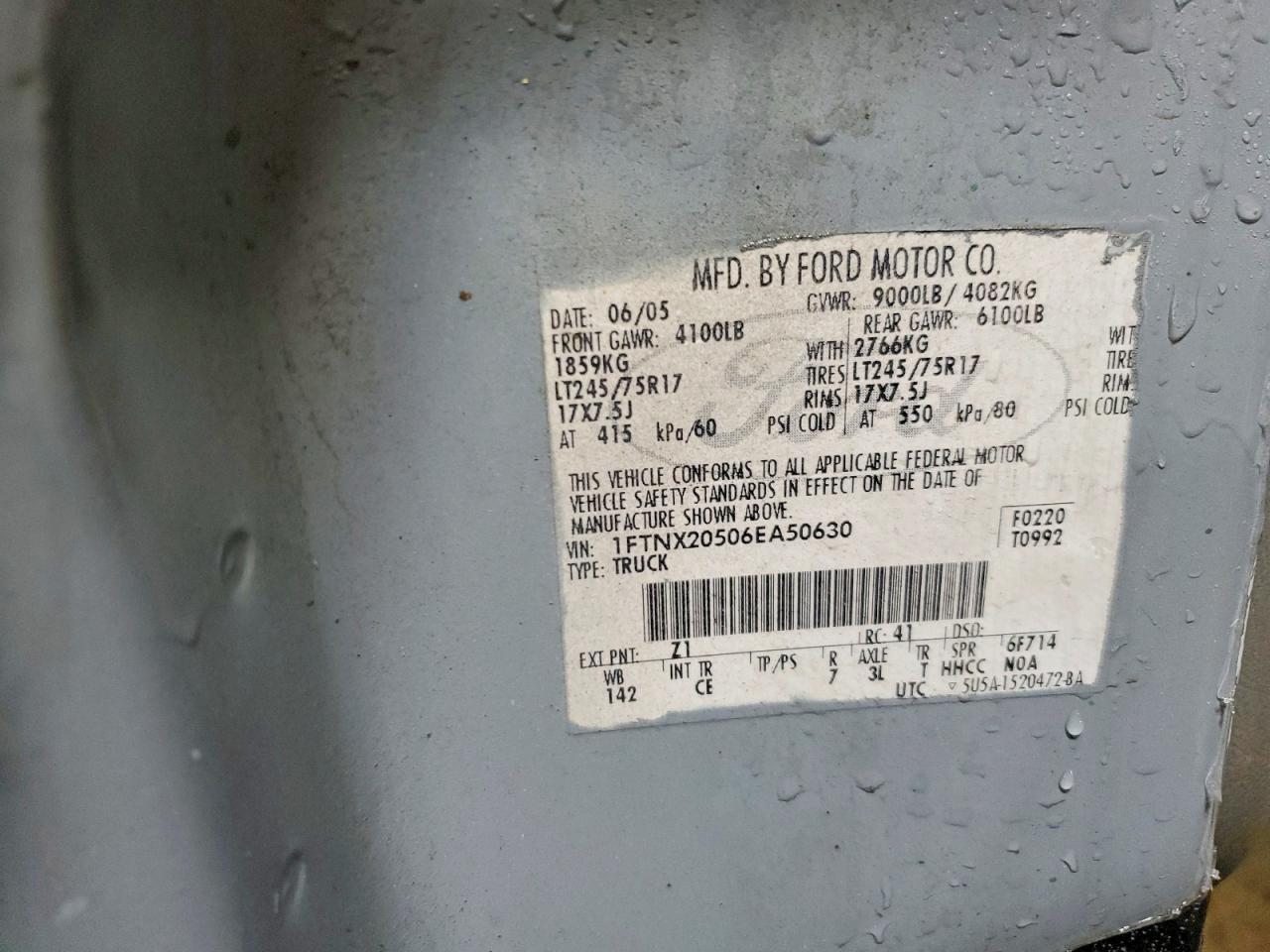 2006 FORD F250 SUPER DUTY photo 34