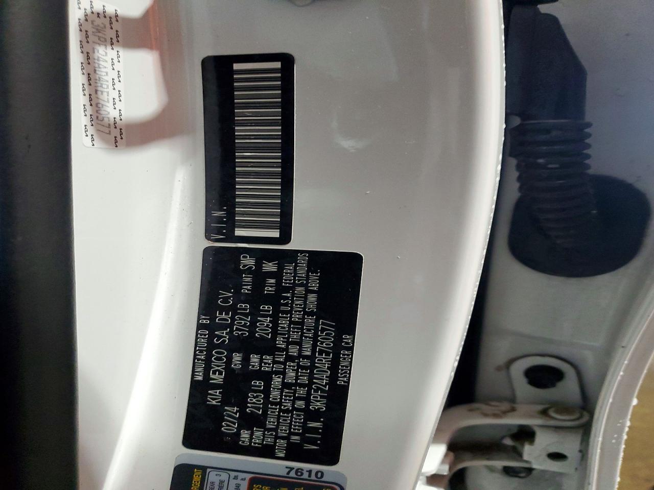 2024 KIA FORTE LX photo 45