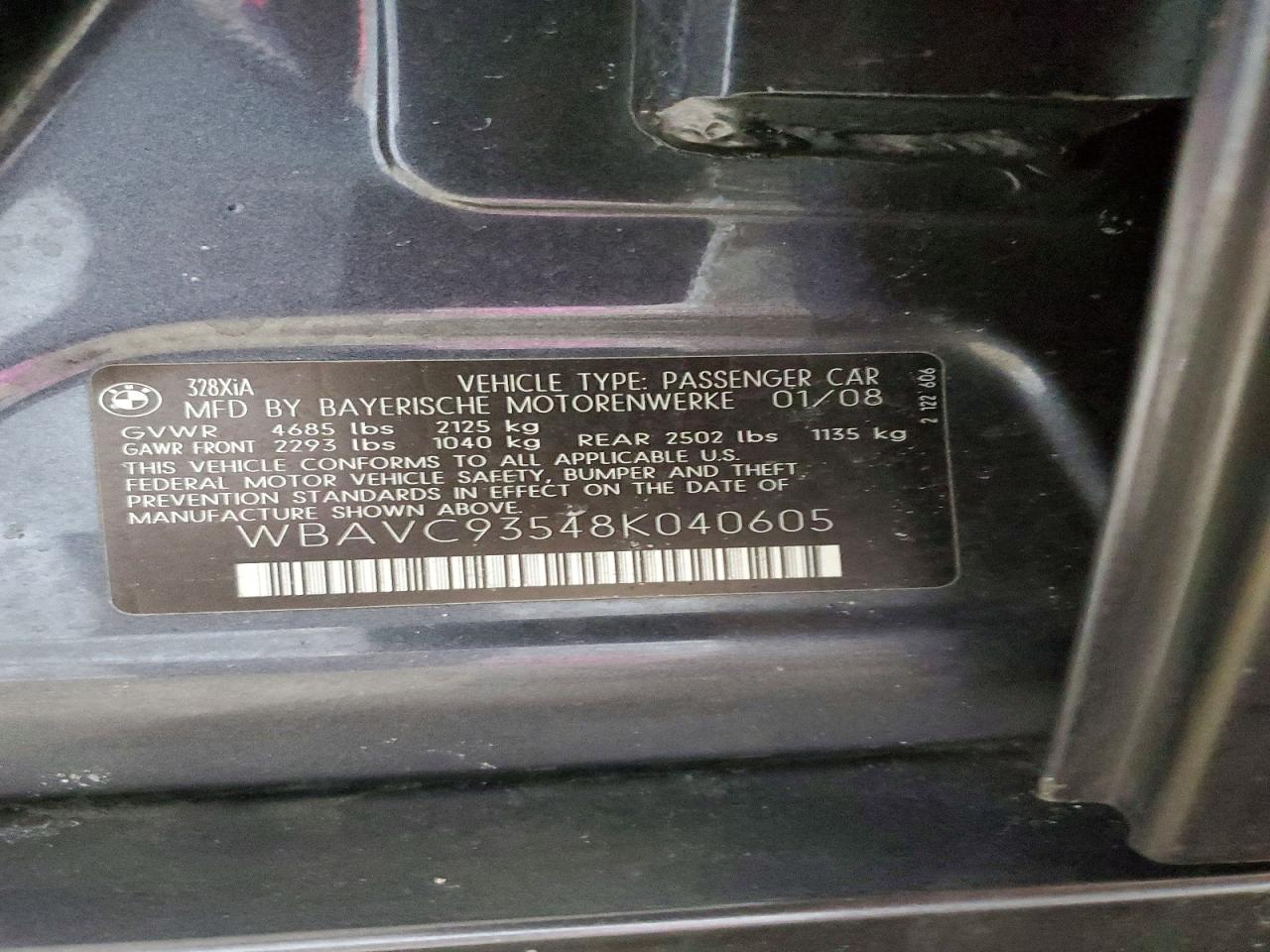 2008 BMW 328 XI photo 23
