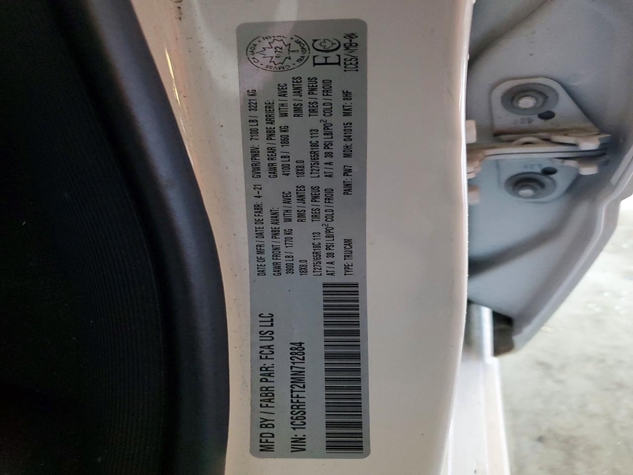2021 RAM 1500 BIG HORN/LONE STAR photo 12