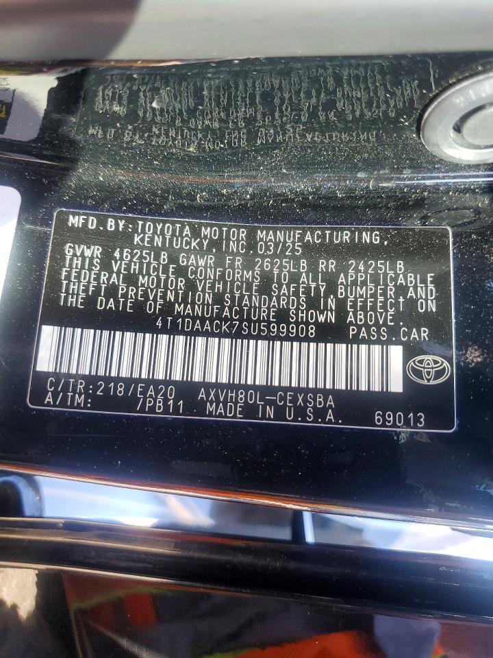 2025 TOYOTA CAMRY XSE photo 23