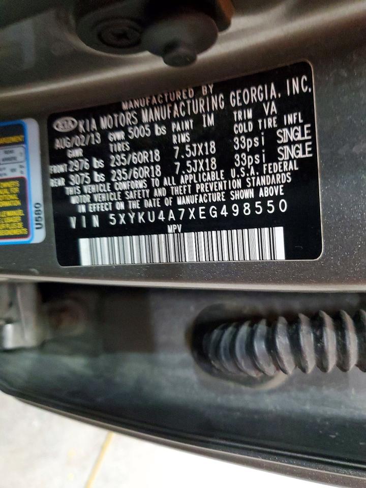 2014 KIA SORENTO EX photo 13
