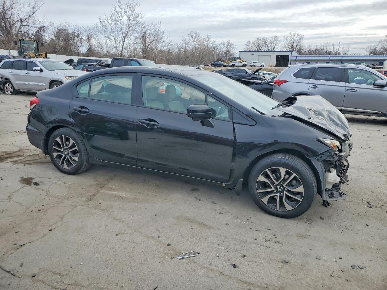 2014 HONDA CIVIC EX photo 4