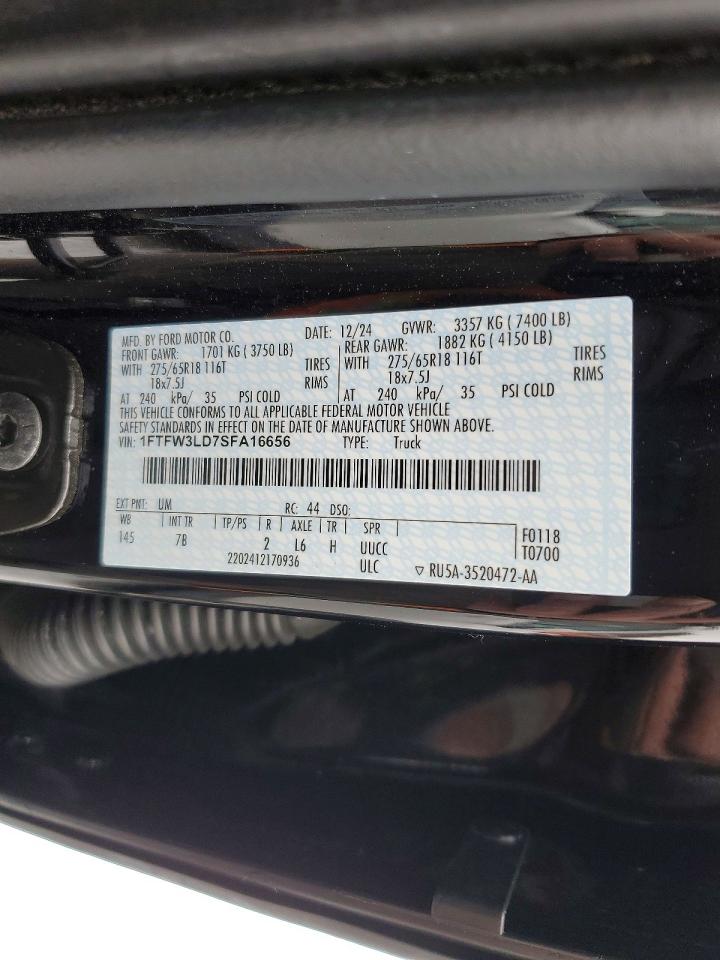 2025 FORD F150 XLT photo 23