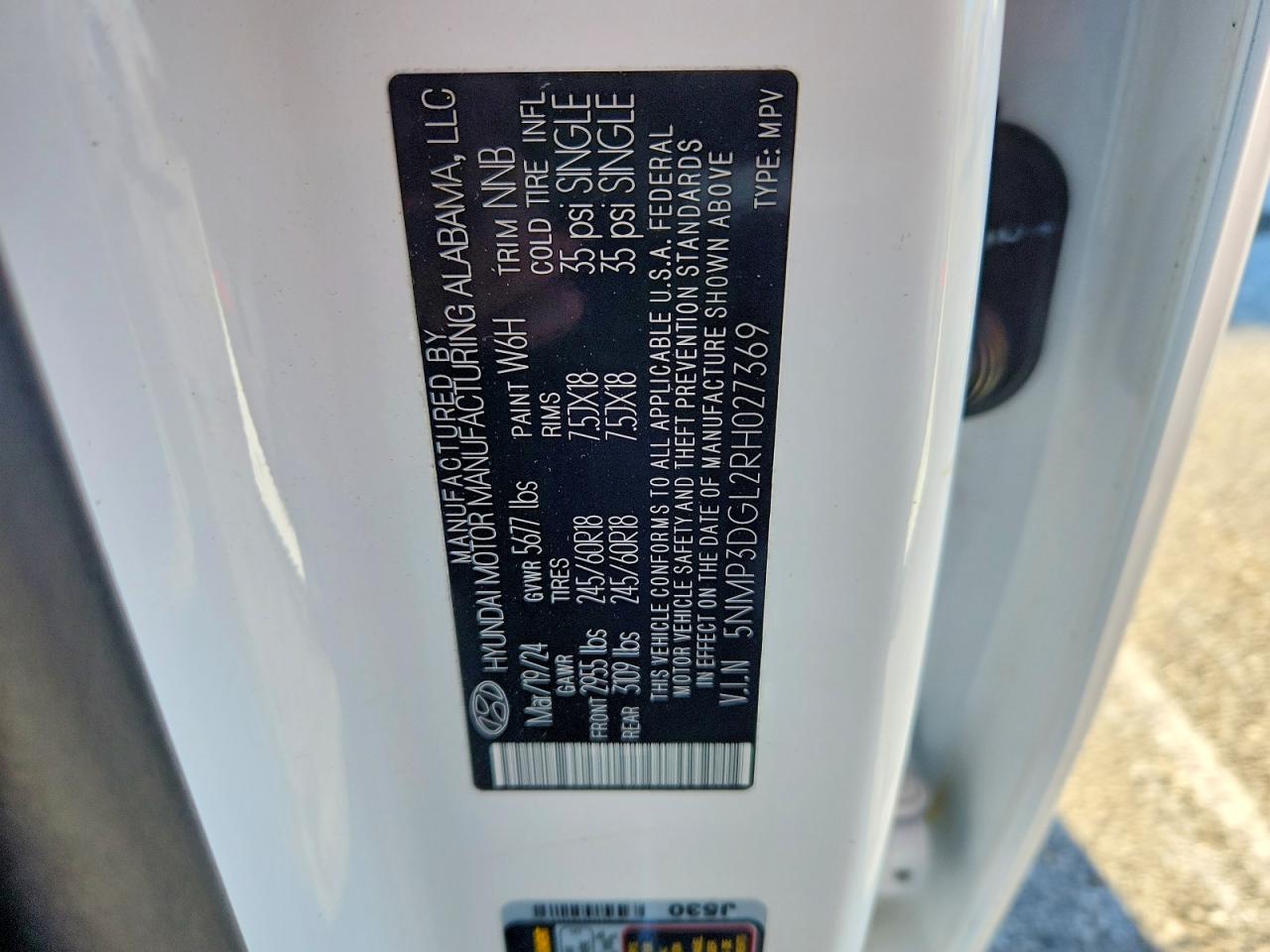 2024 HYUNDAI SANTA FE XRT photo 37