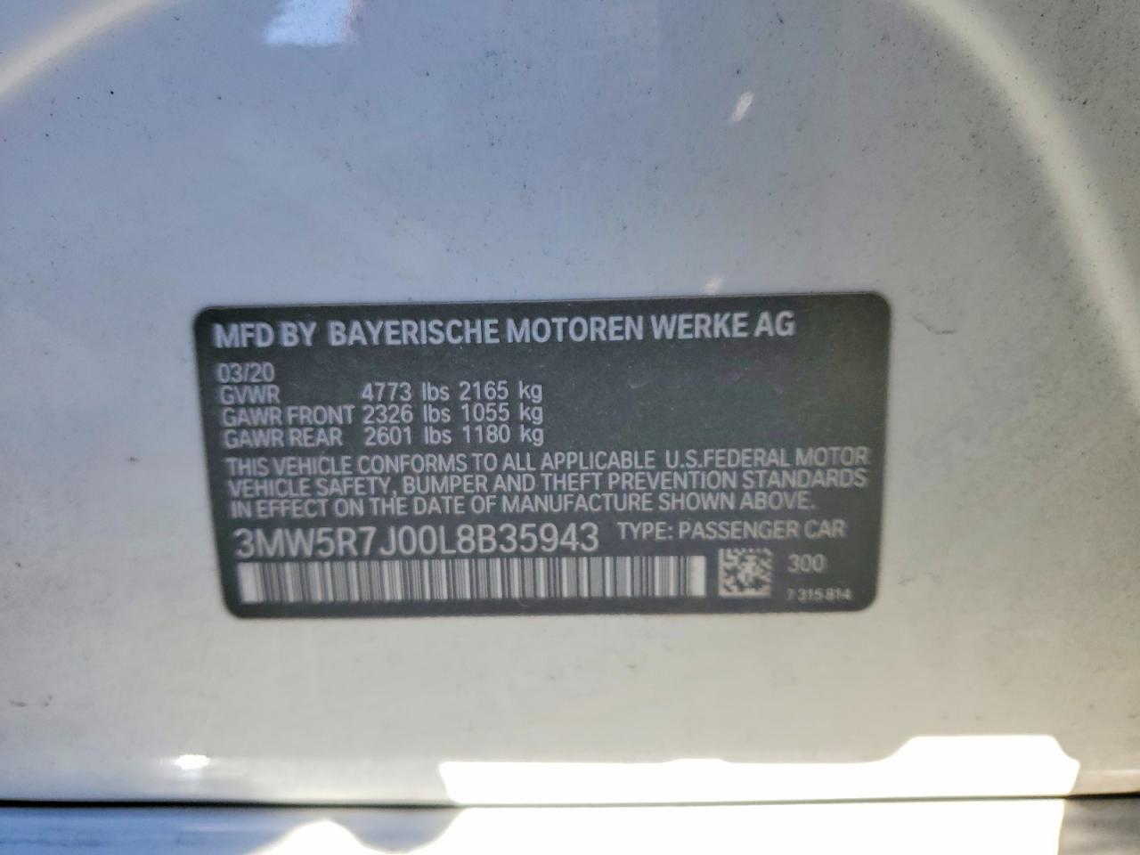 2020 BMW 330XI photo 23