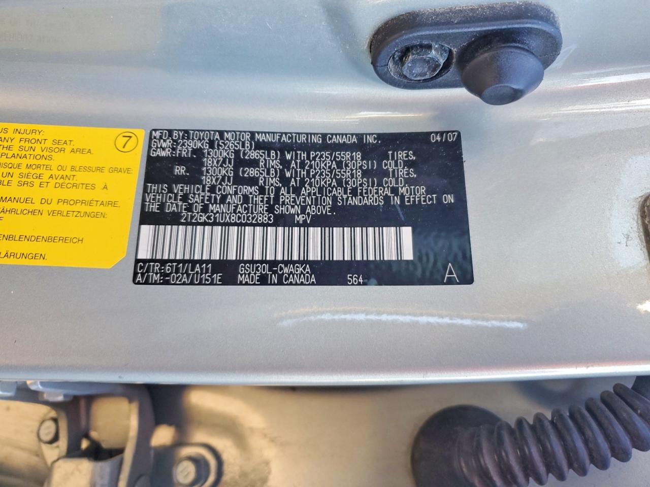 2008 LEXUS RX 350 photo 40