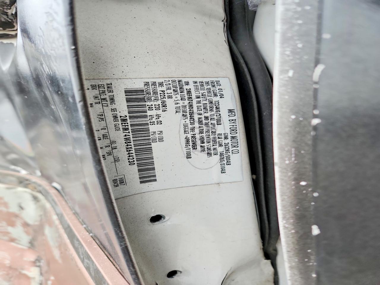 2004 MERCURY GRAND MARQUIS photo 12