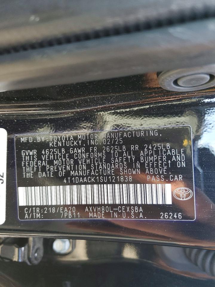 2025 TOYOTA CAMRY XSE photo 13