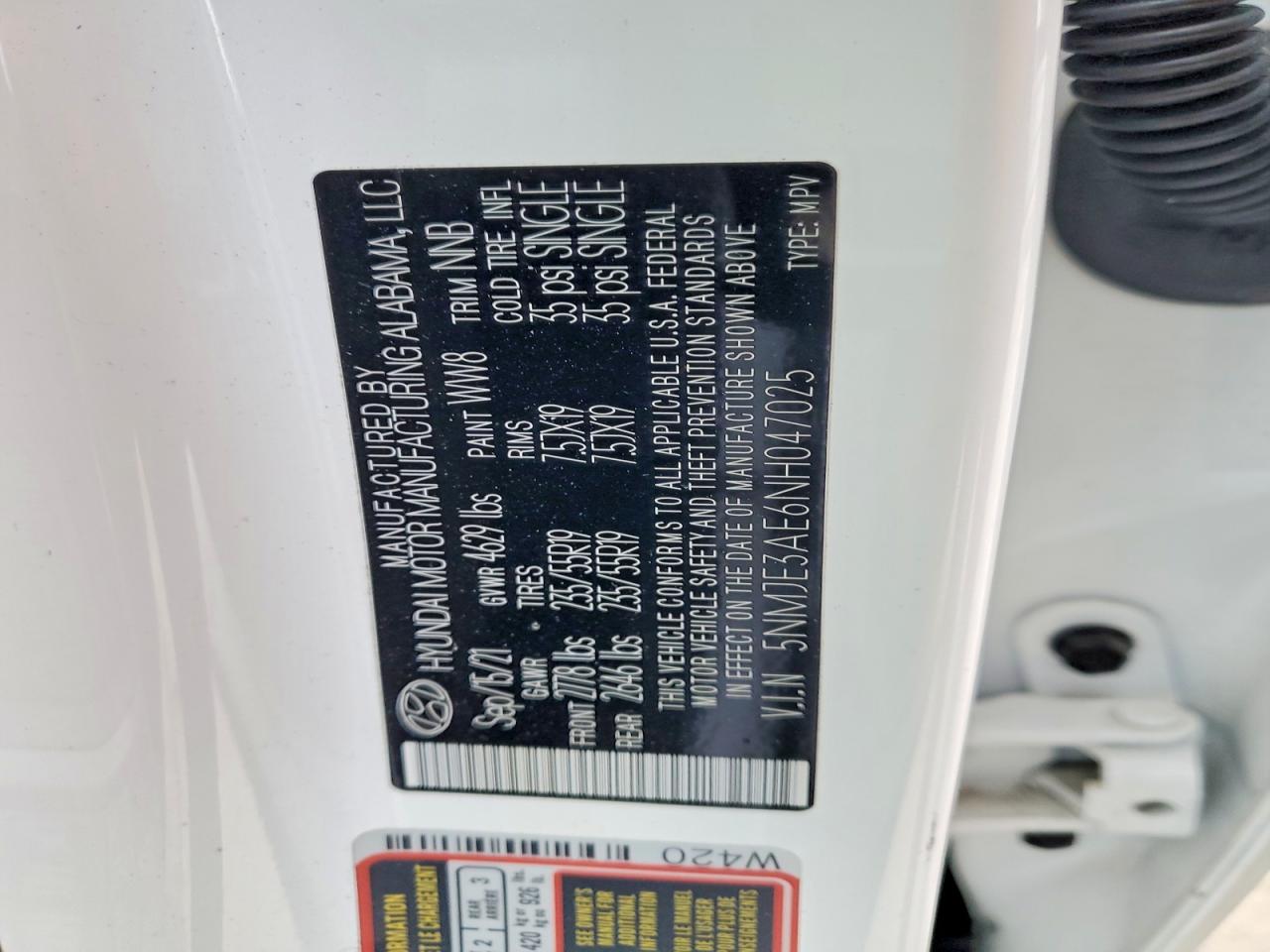 2022 HYUNDAI TUCSON LIMITED photo 13