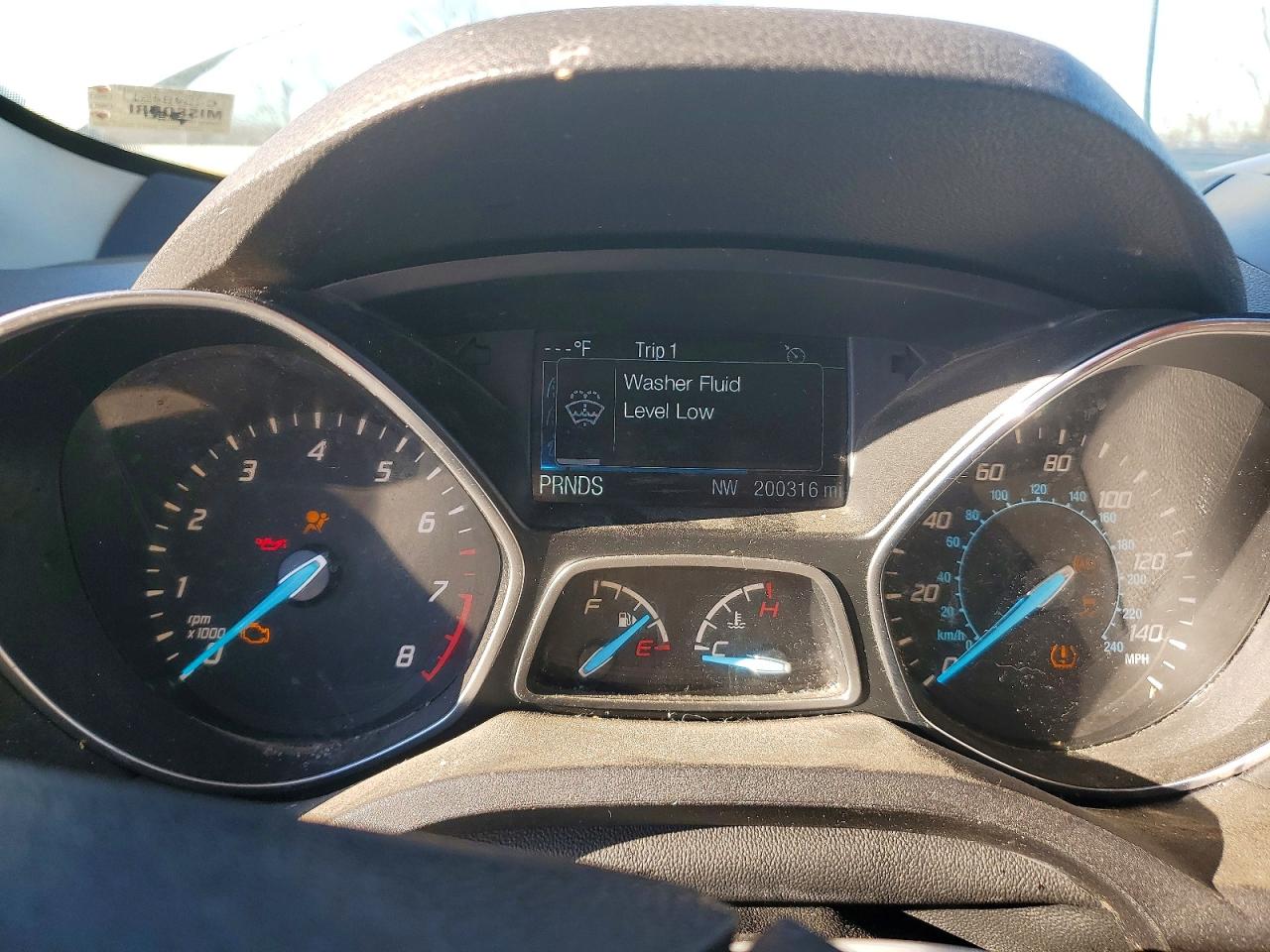 2016 FORD ESCAPE S photo 9