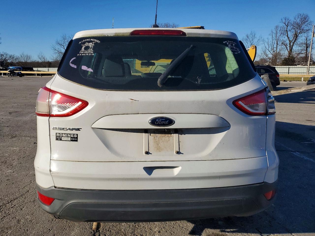 2016 FORD ESCAPE S photo 6
