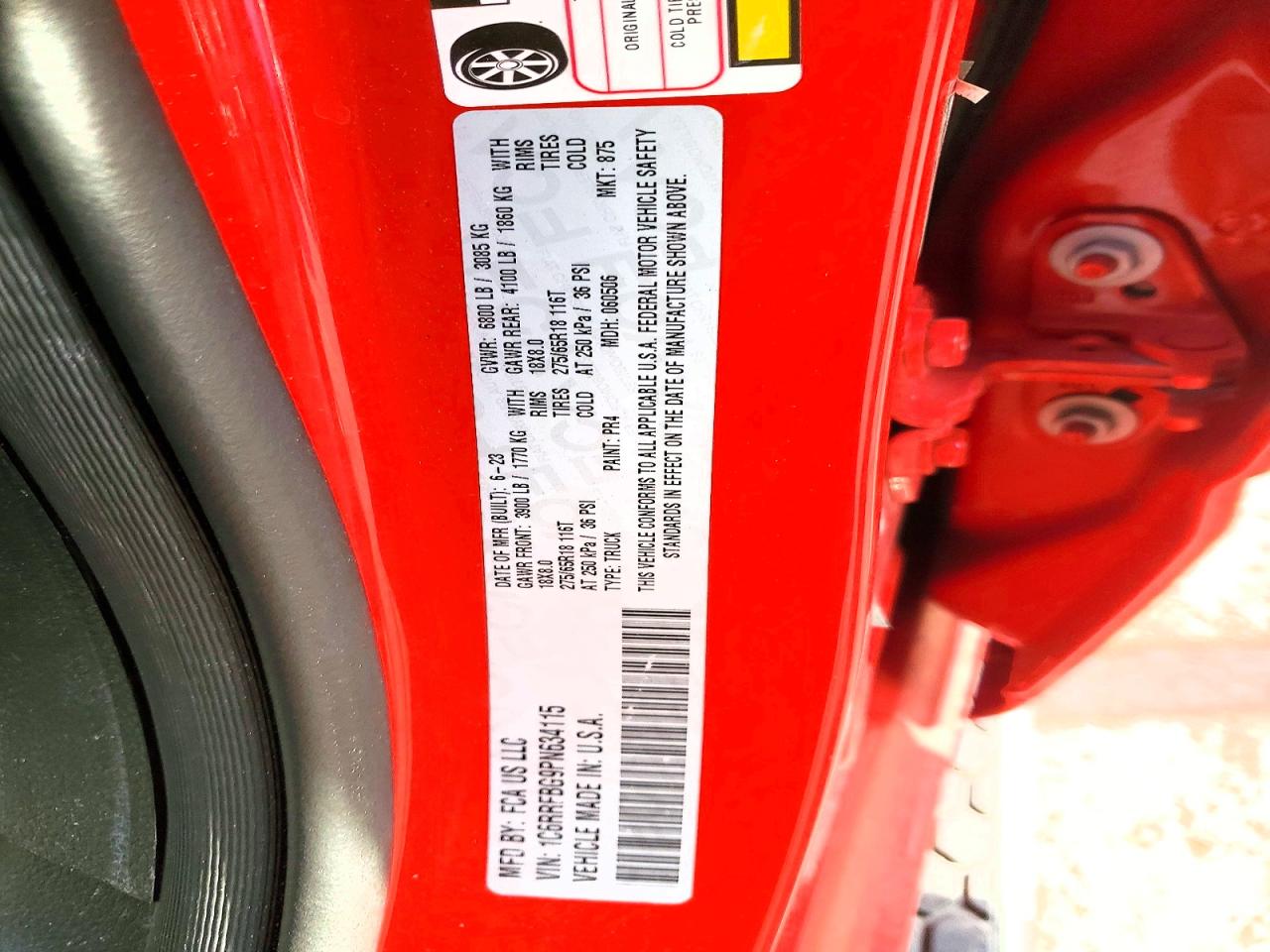 2023 RAM 1500 BIG HORN/LONE STAR photo 23
