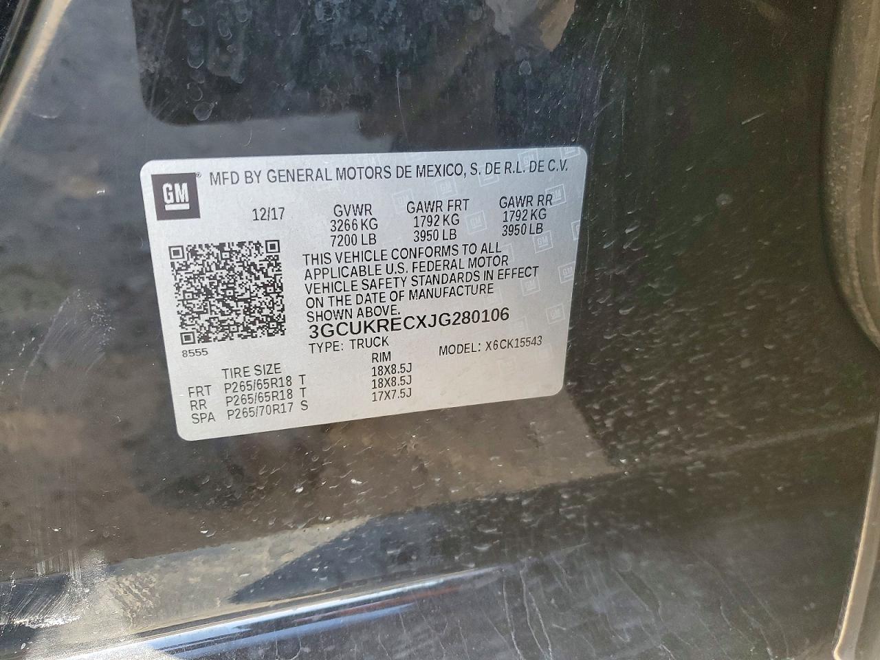 2018 CHEVROLET SILVERADO K1500 LT photo 12