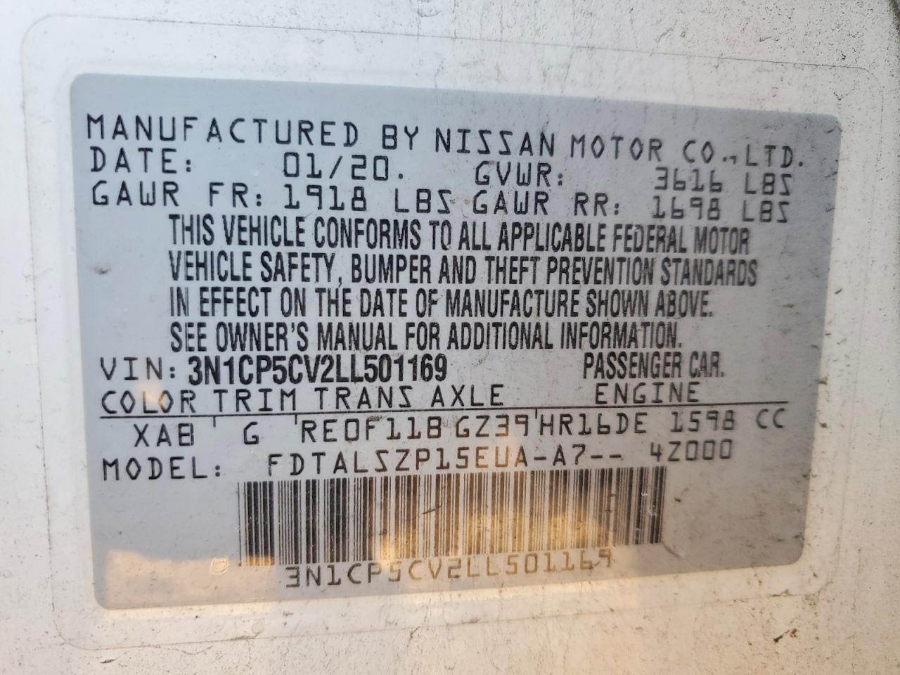 2020 NISSAN KICKS SV photo 13