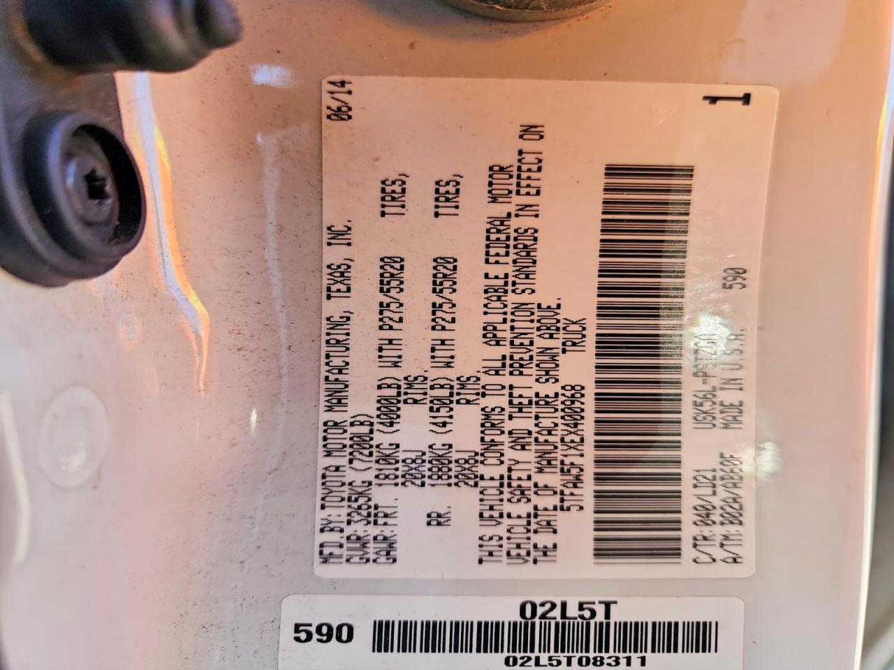 2014 TOYOTA TUNDRA CREWMAX PLATINUM photo 13
