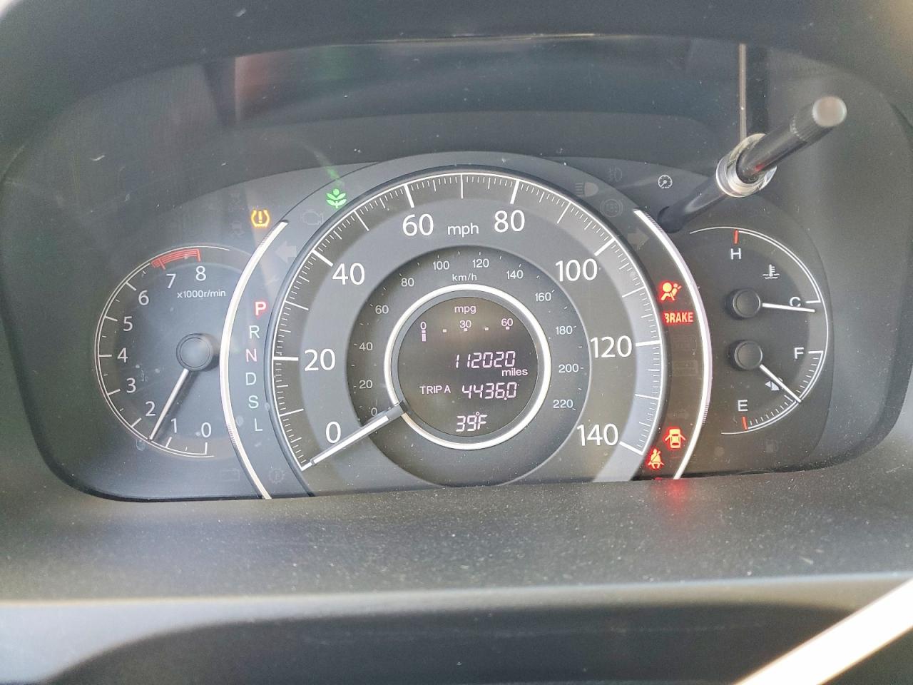 2015 HONDA CR-V EXL photo 9