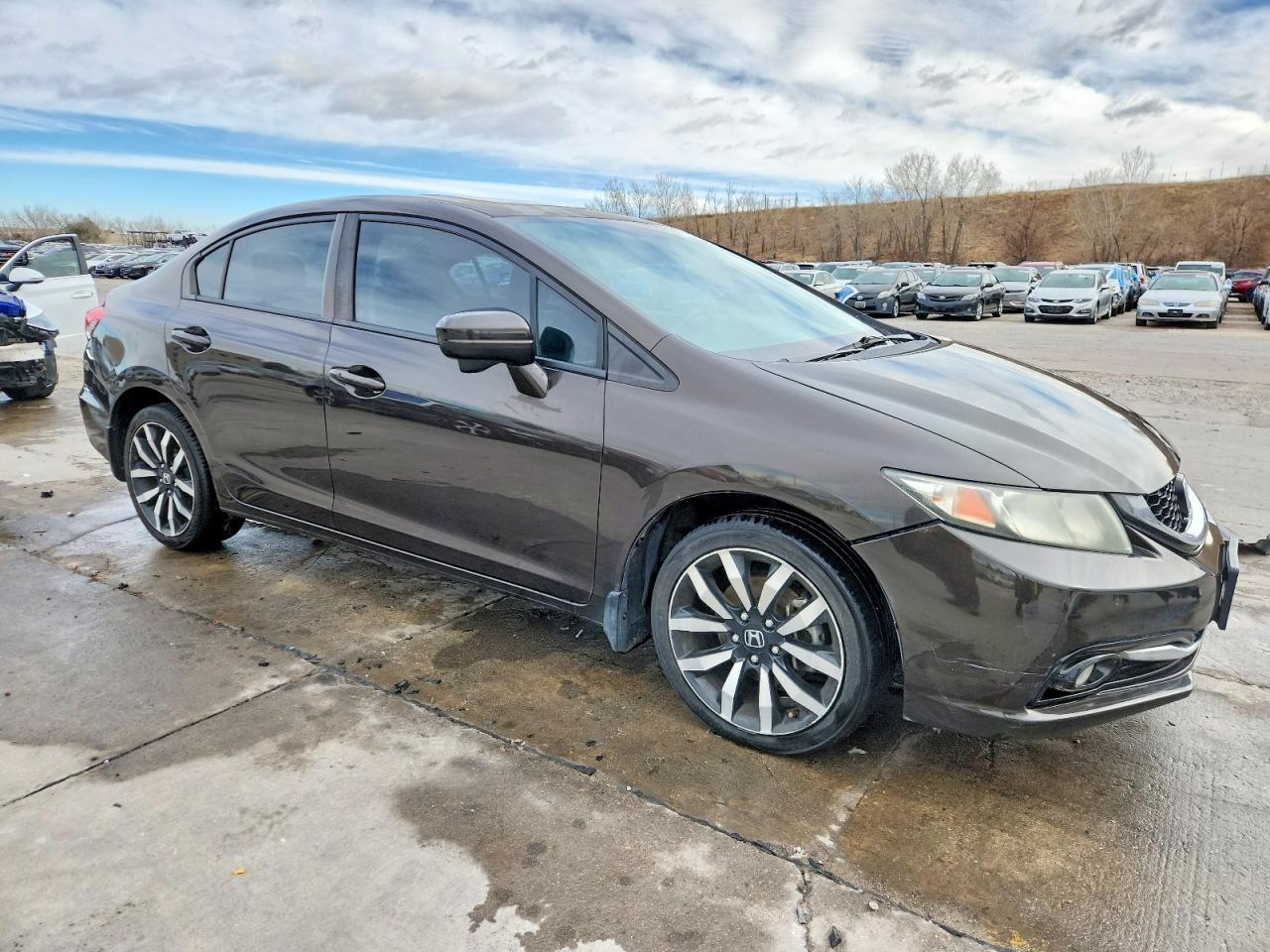 2014 HONDA CIVIC EXL photo 7