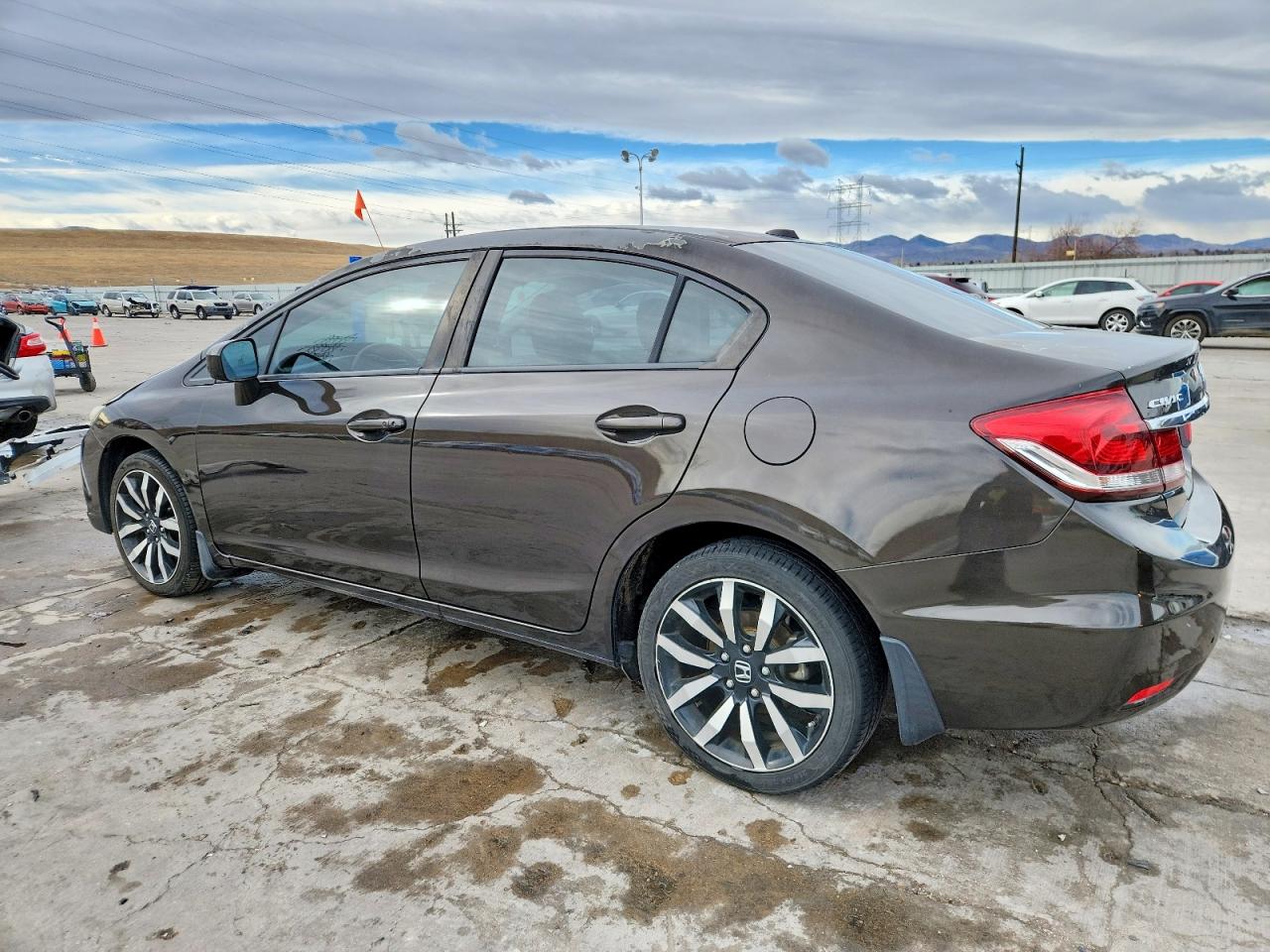 2014 HONDA CIVIC EXL photo 3