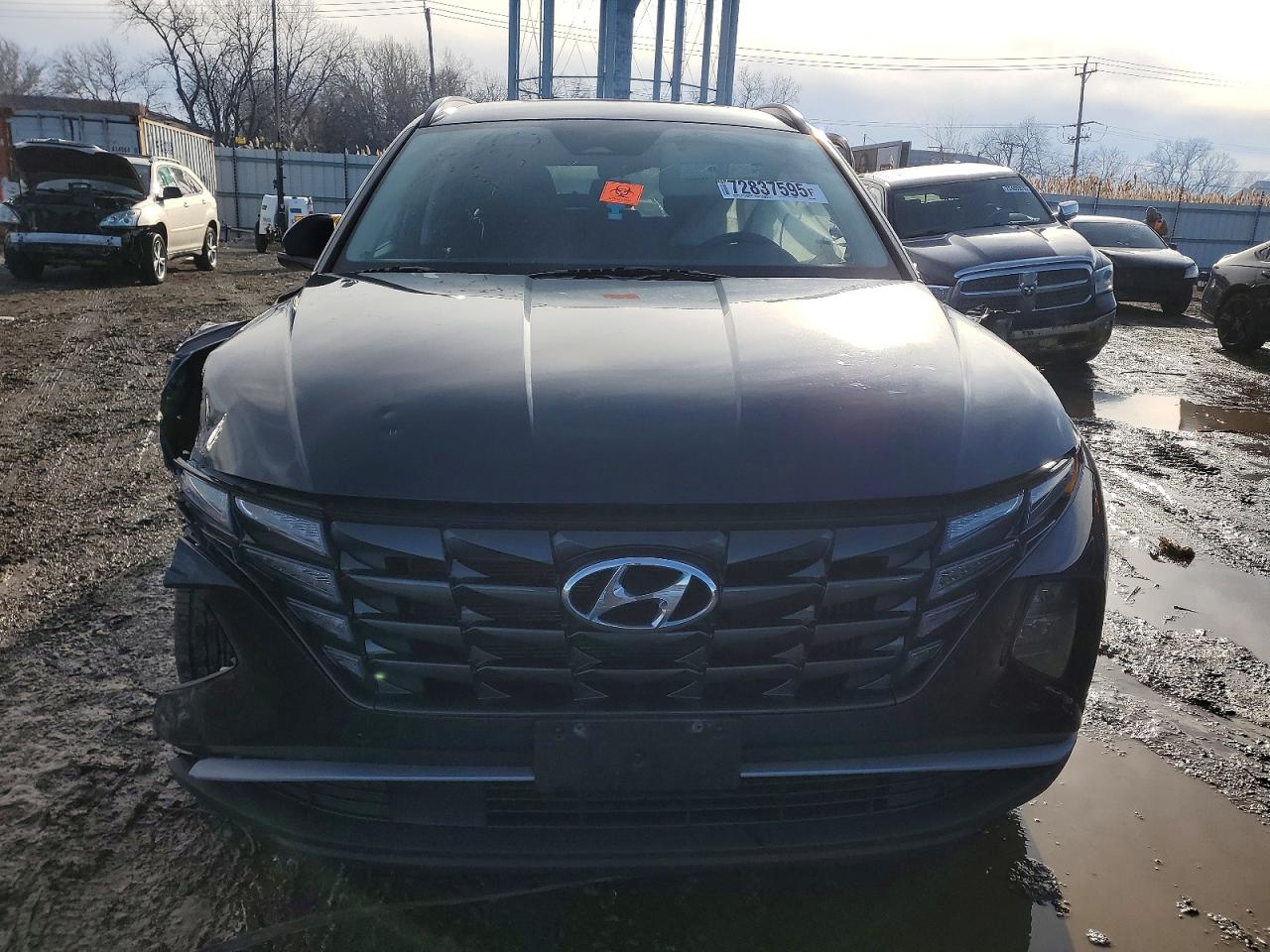 2023 HYUNDAI TUCSON BLUE photo 9