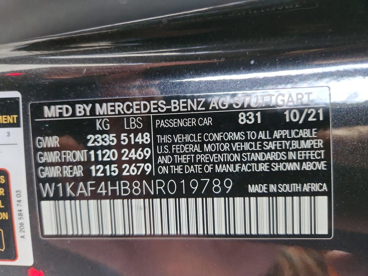 2022 MERCEDES-BENZ C 300 4MATIC photo 12