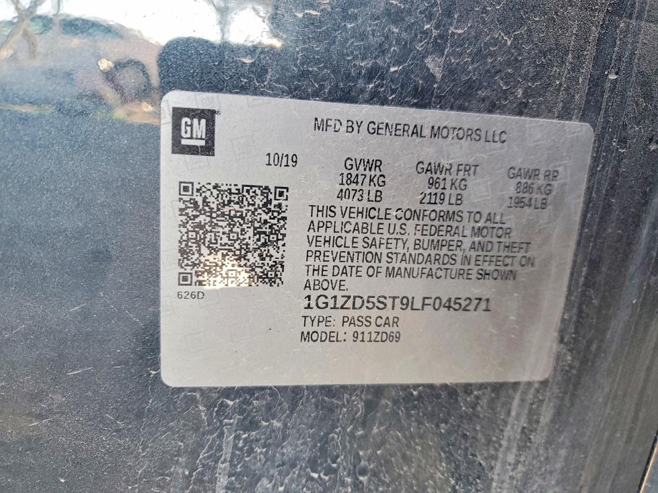2020 CHEVROLET MALIBU LT photo 34