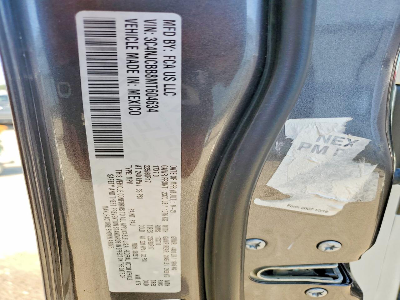 2021 JEEP COMPASS LATITUDE photo 12
