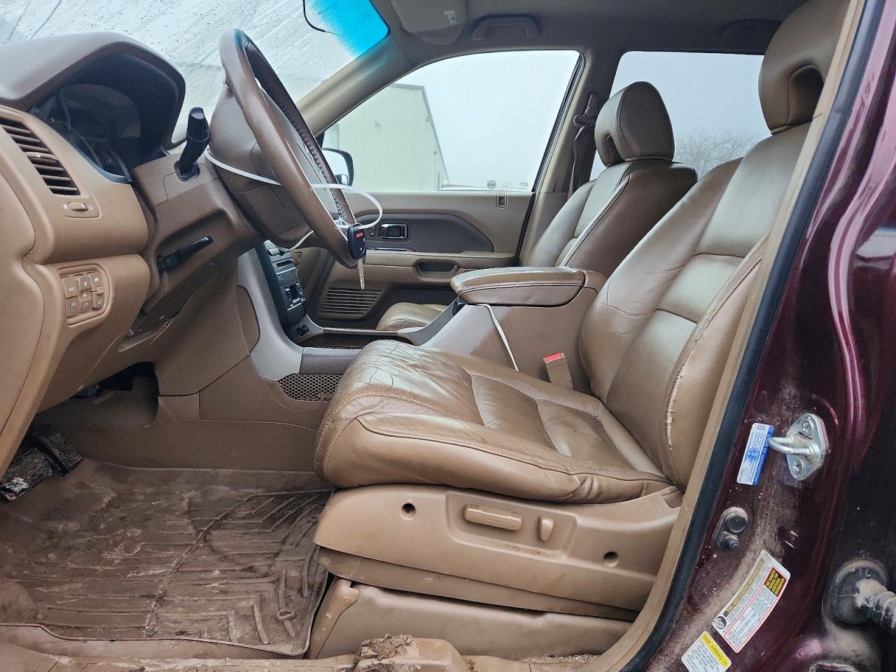 2008 HONDA PILOT EXL photo 7