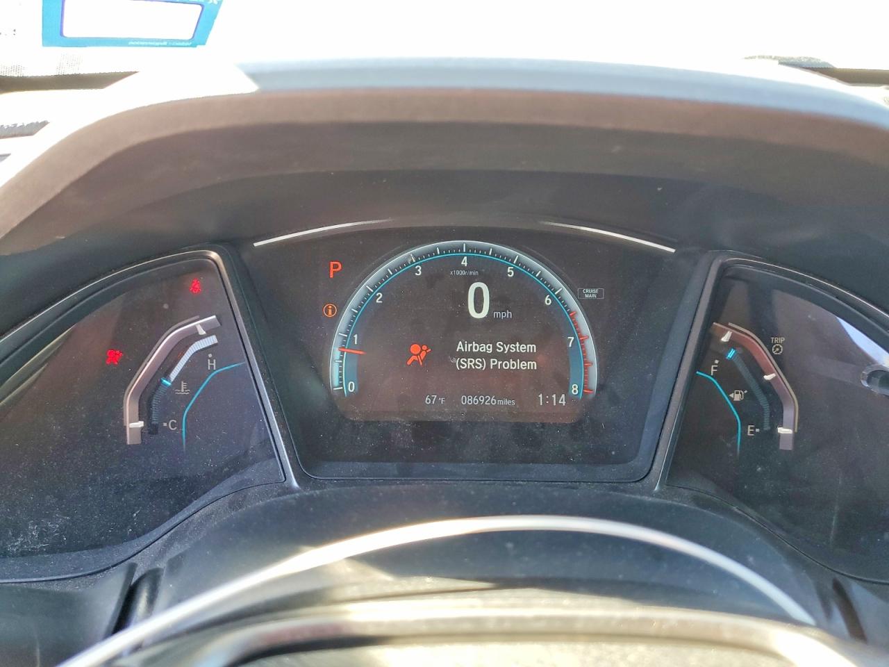 2017 HONDA CIVIC EX photo 17