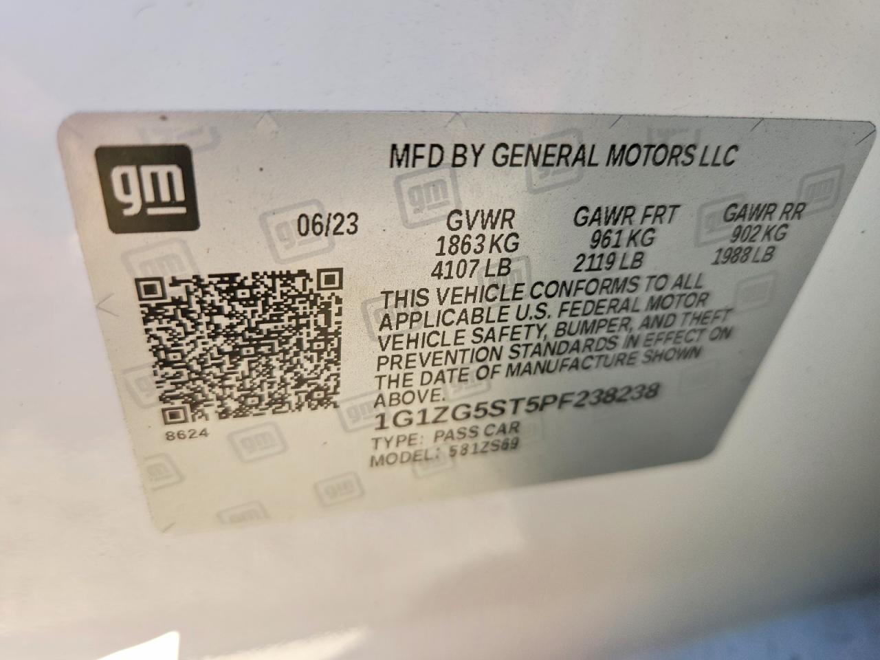 2023 CHEVROLET MALIBU RS photo 23