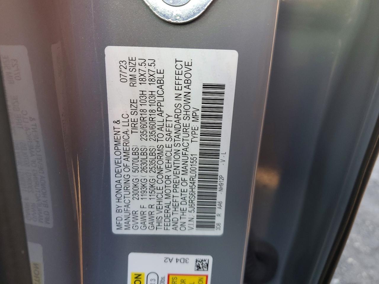 2024 HONDA CR-V SPORT photo 37