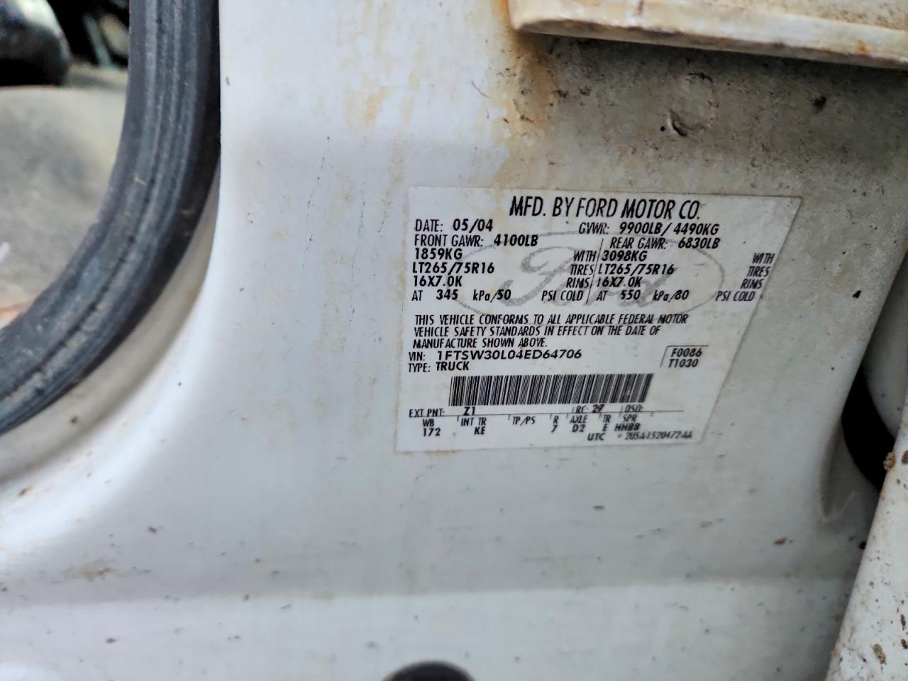 2004 FORD F350 SRW SUPER DUTY photo 23
