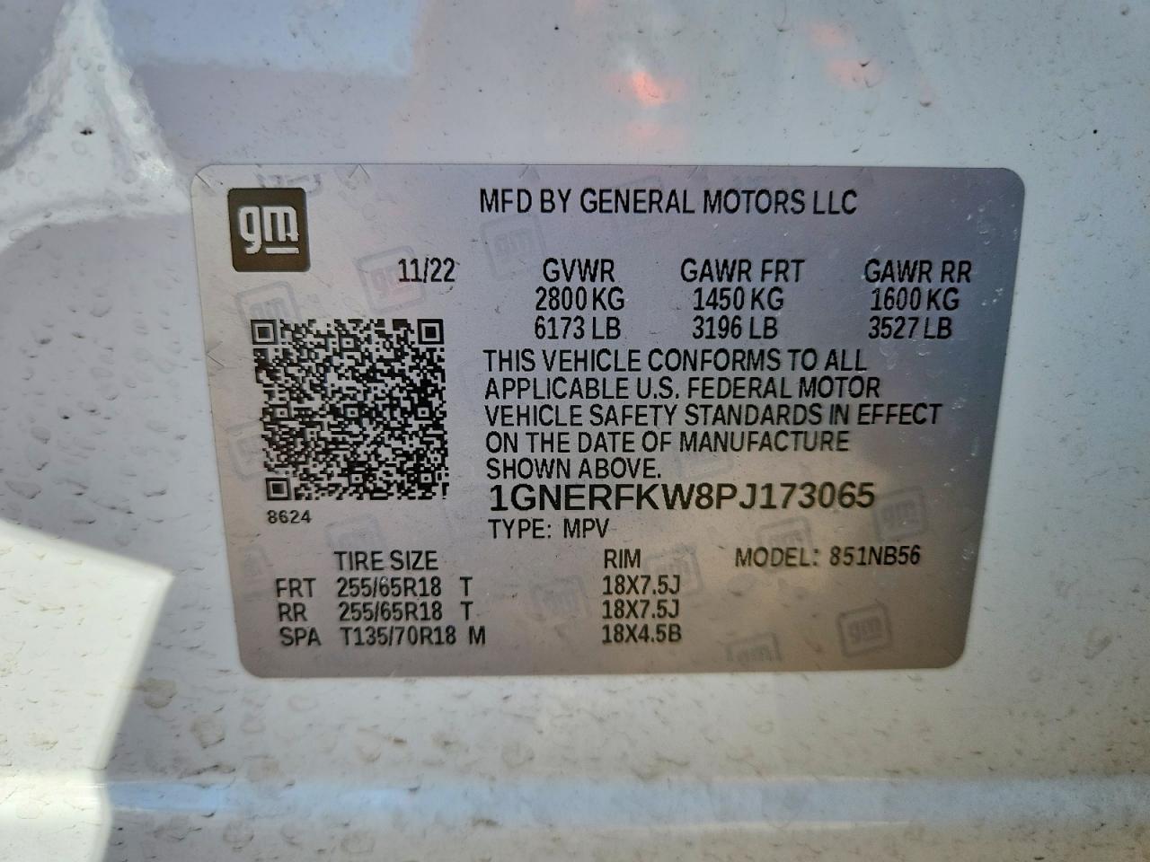 2023 CHEVROLET TRAVERSE LS photo 13