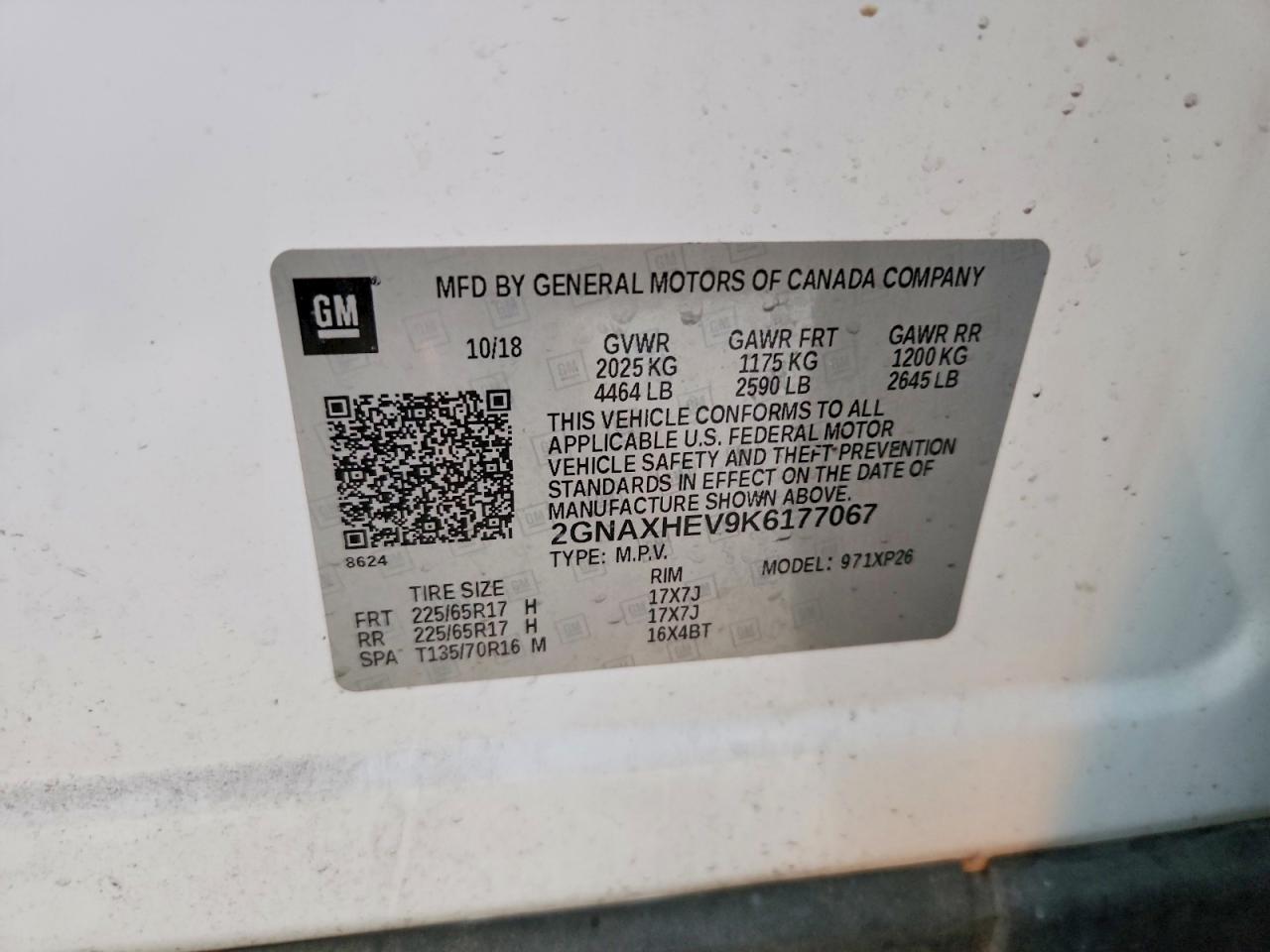 2019 CHEVROLET EQUINOX LS photo 27