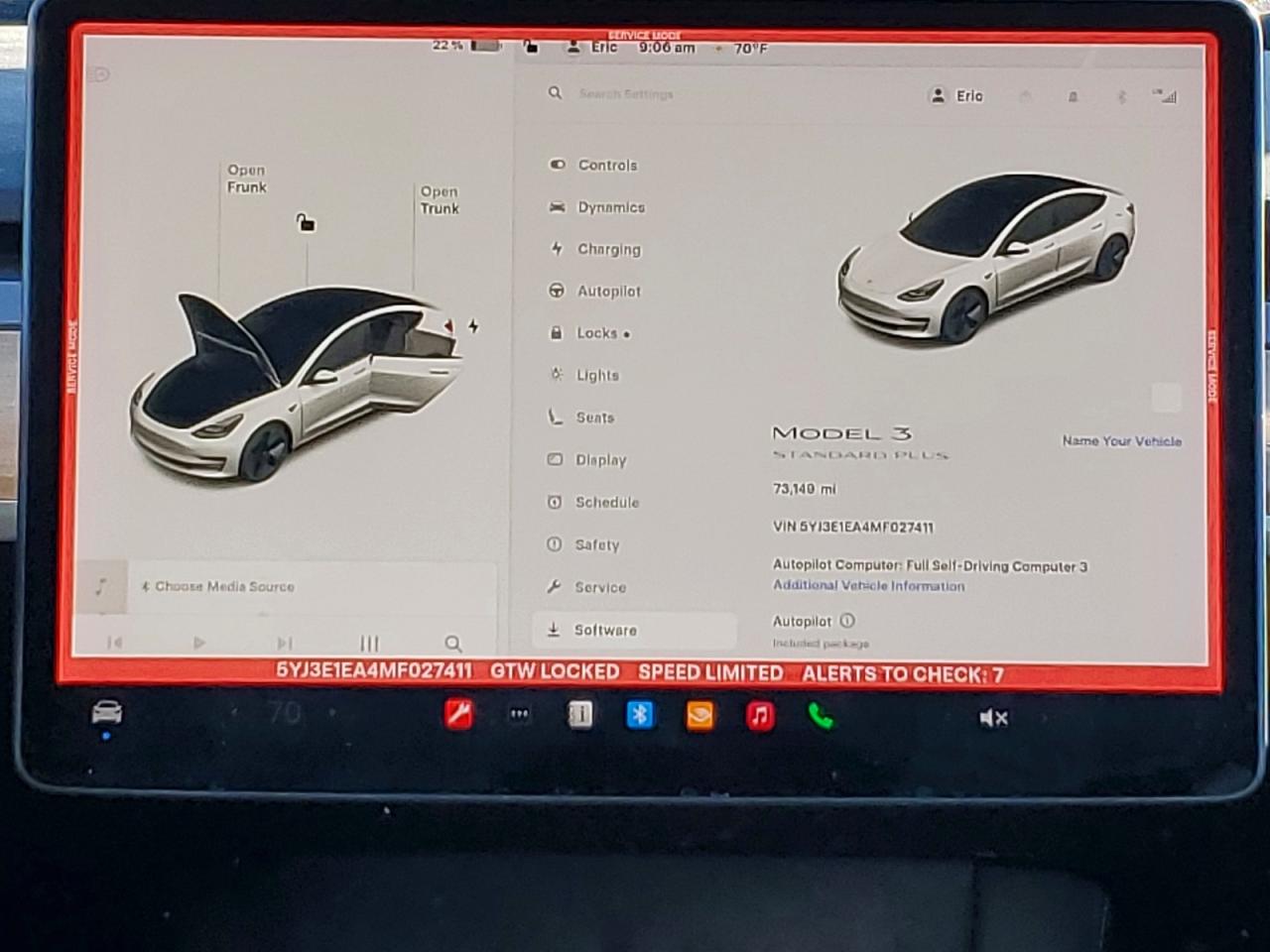 2021 TESLA MODEL 3 photo 9