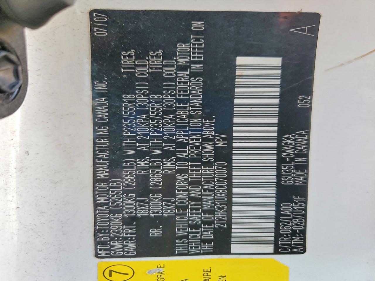 2008 LEXUS RX 350 photo 37