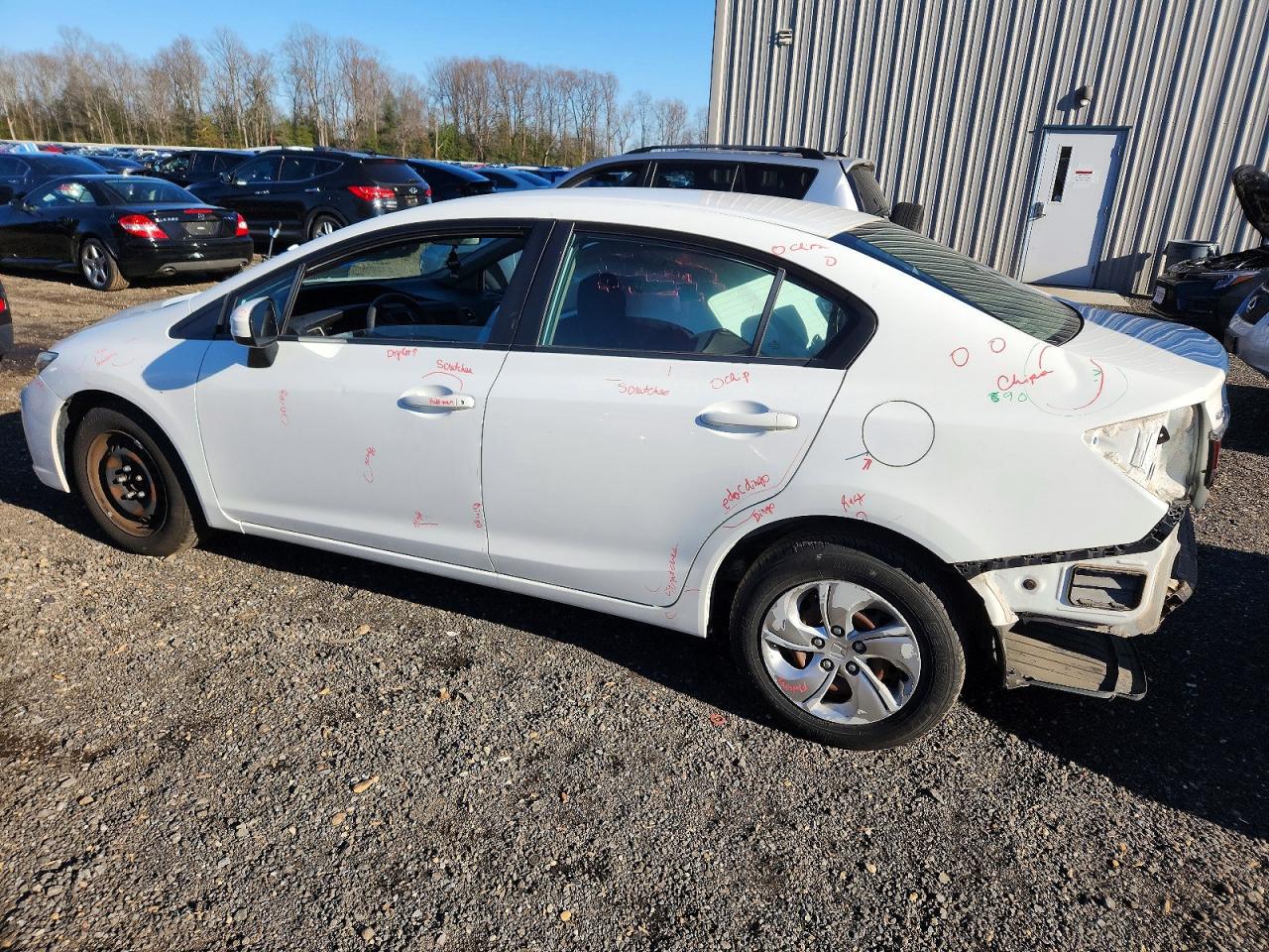2015 HONDA CIVIC LX photo 2