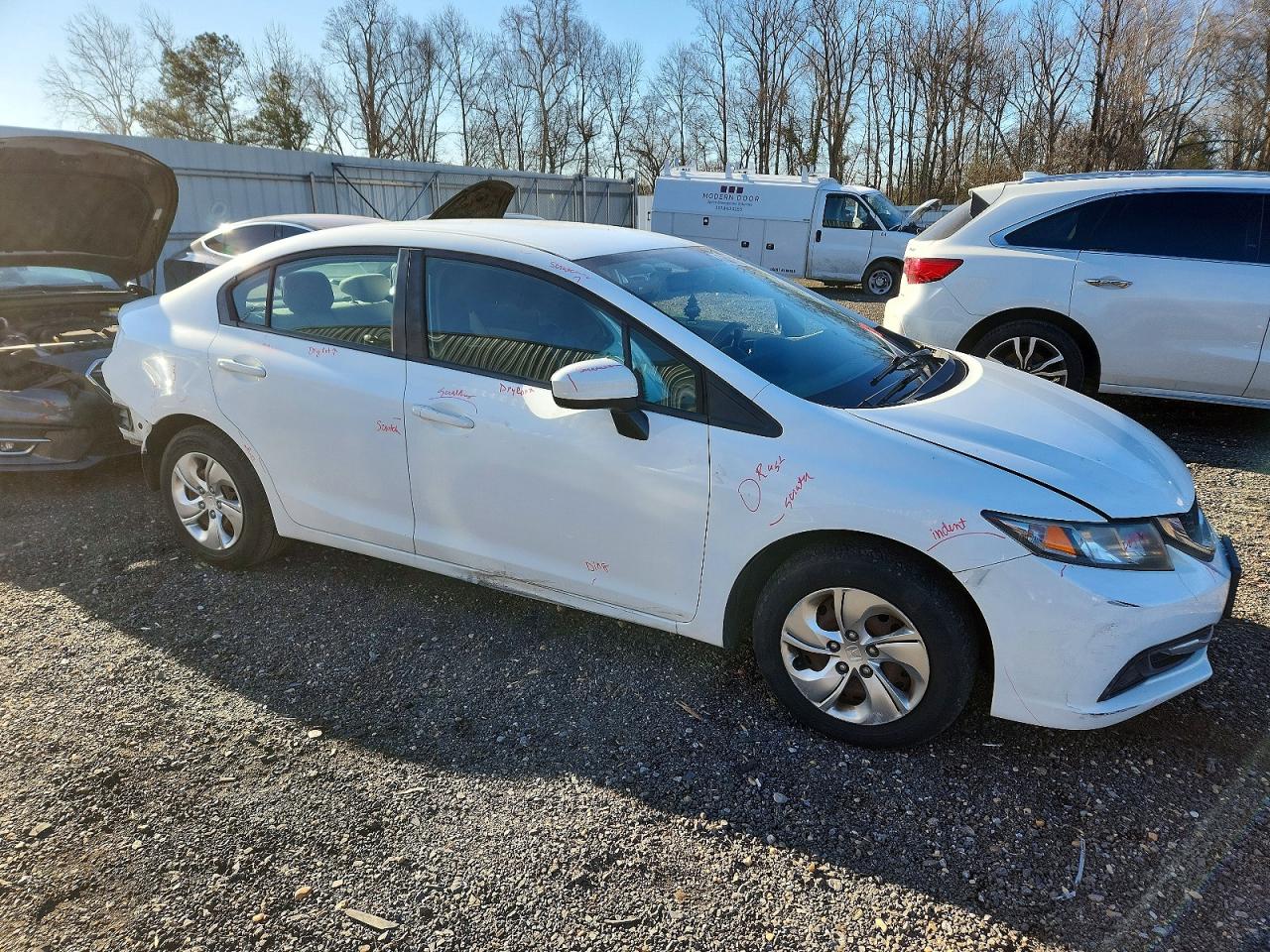 2015 HONDA CIVIC LX photo 4