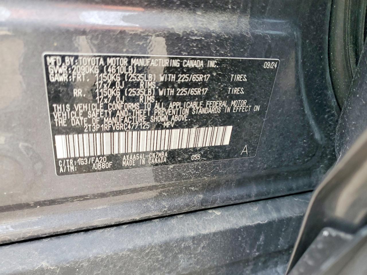 2024 TOYOTA RAV4 XLE photo 14