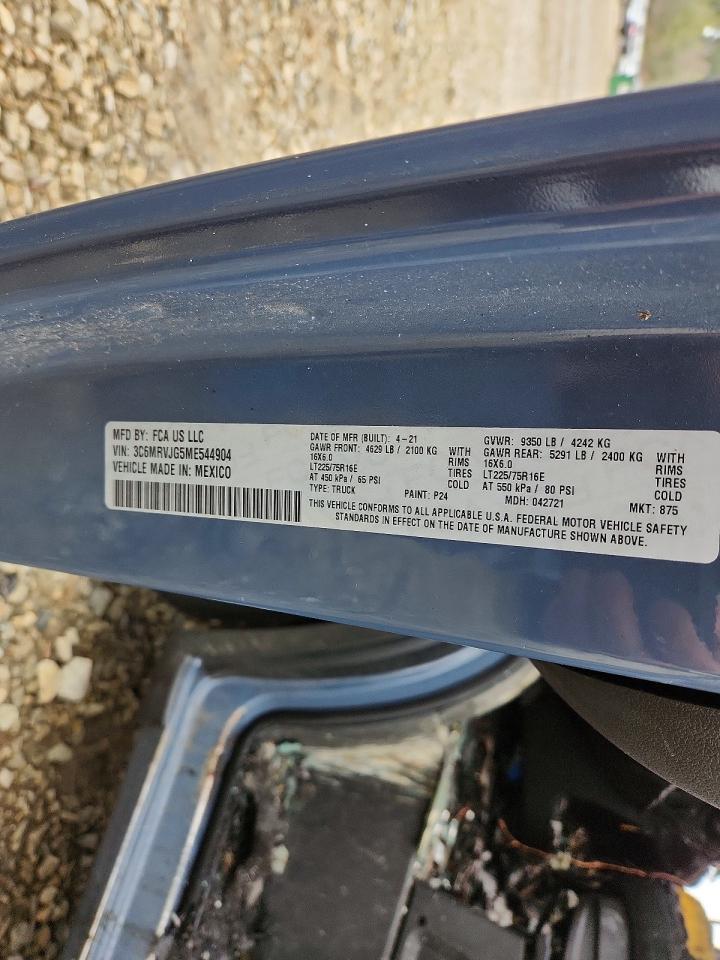 2021 RAM PROMASTER 3500 3500 HIGH photo 37