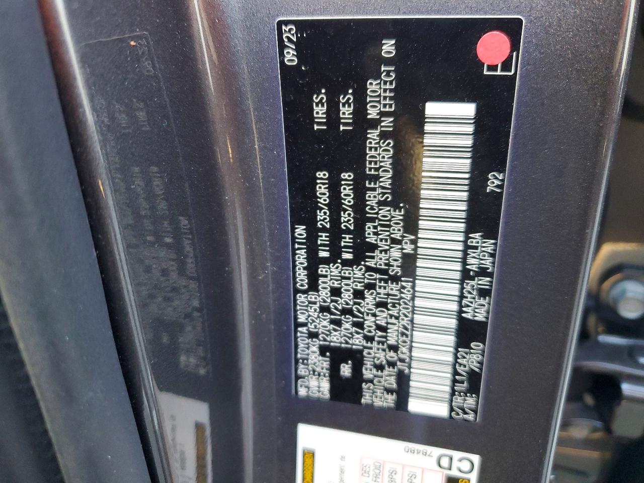 2024 LEXUS NX 350H BASE photo 12