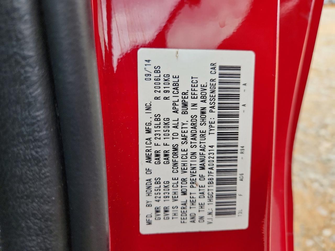 2015 HONDA ACCORD EXL photo 34