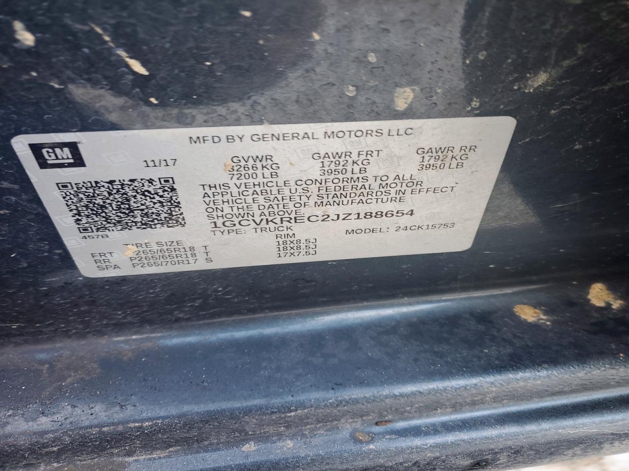 2018 CHEVROLET SILVERADO K1500 LT photo 34