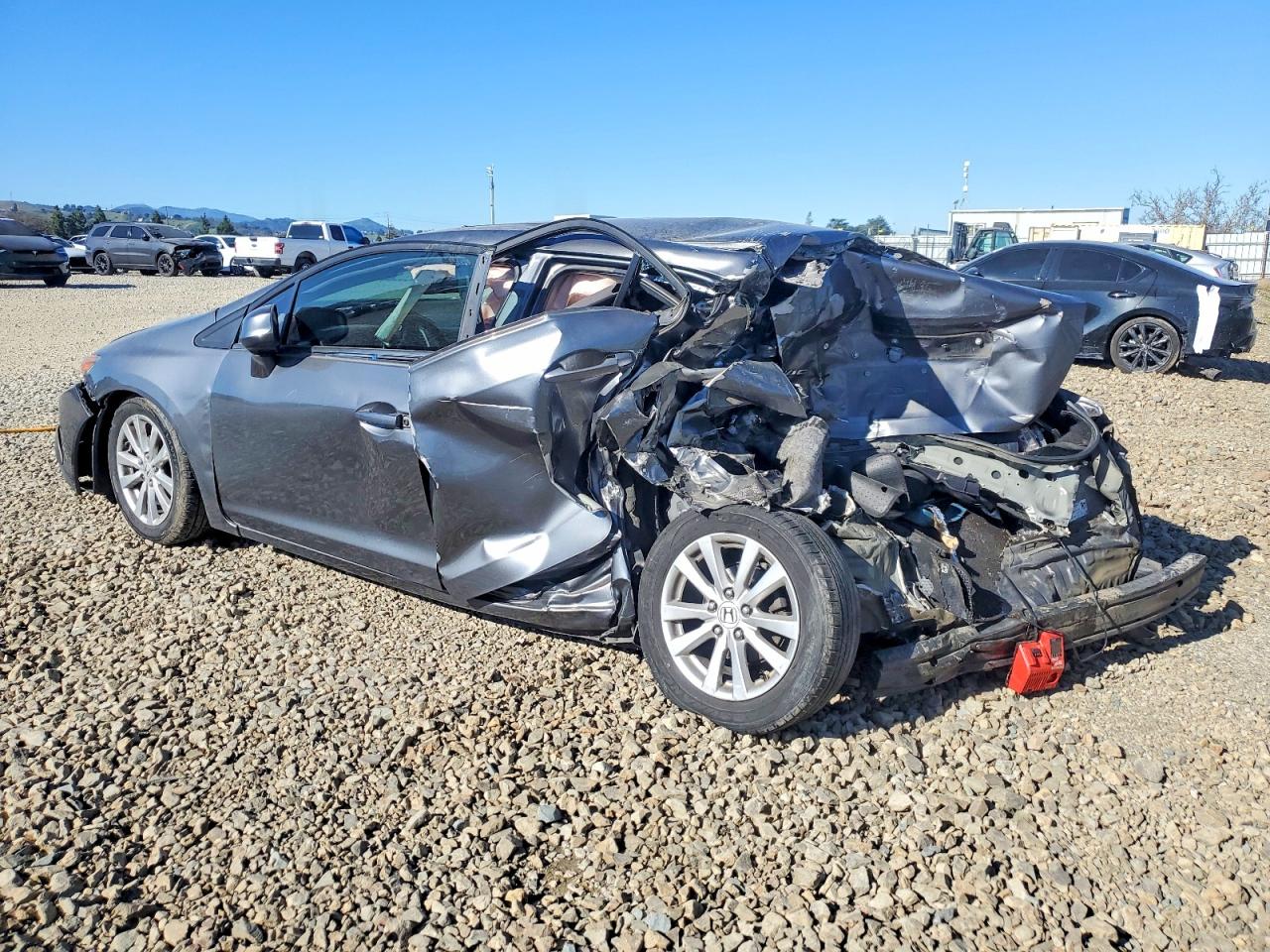 2012 HONDA CIVIC EXL photo 4