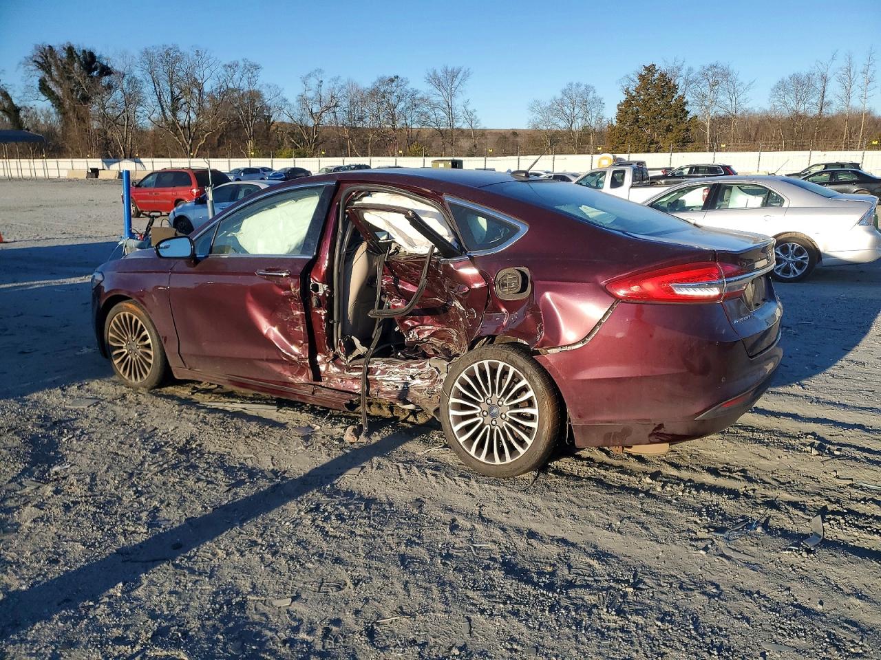 2017 FORD FUSION SE photo 4