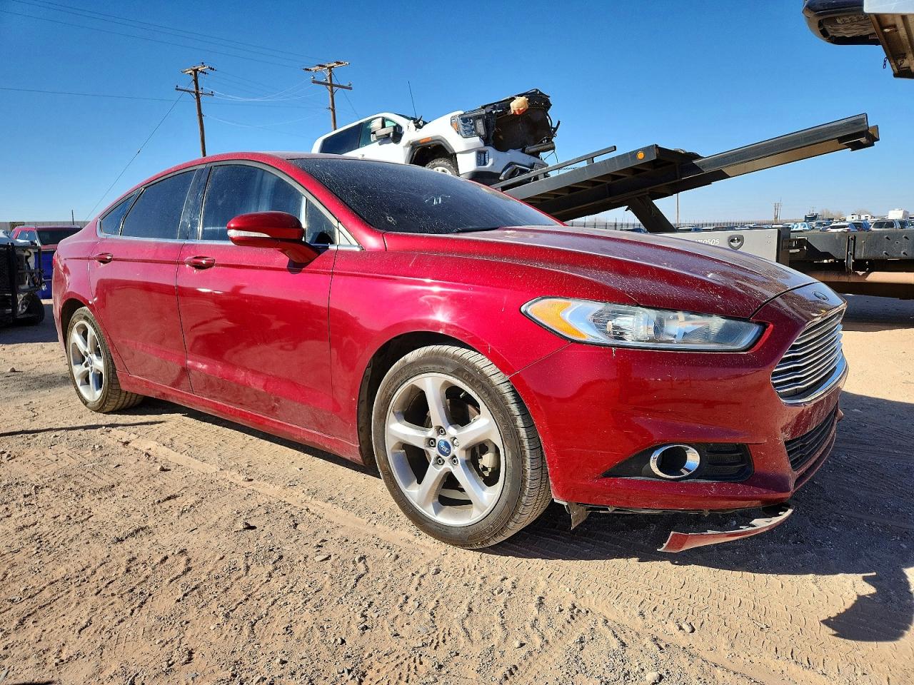 2014 FORD FUSION SE photo 4
