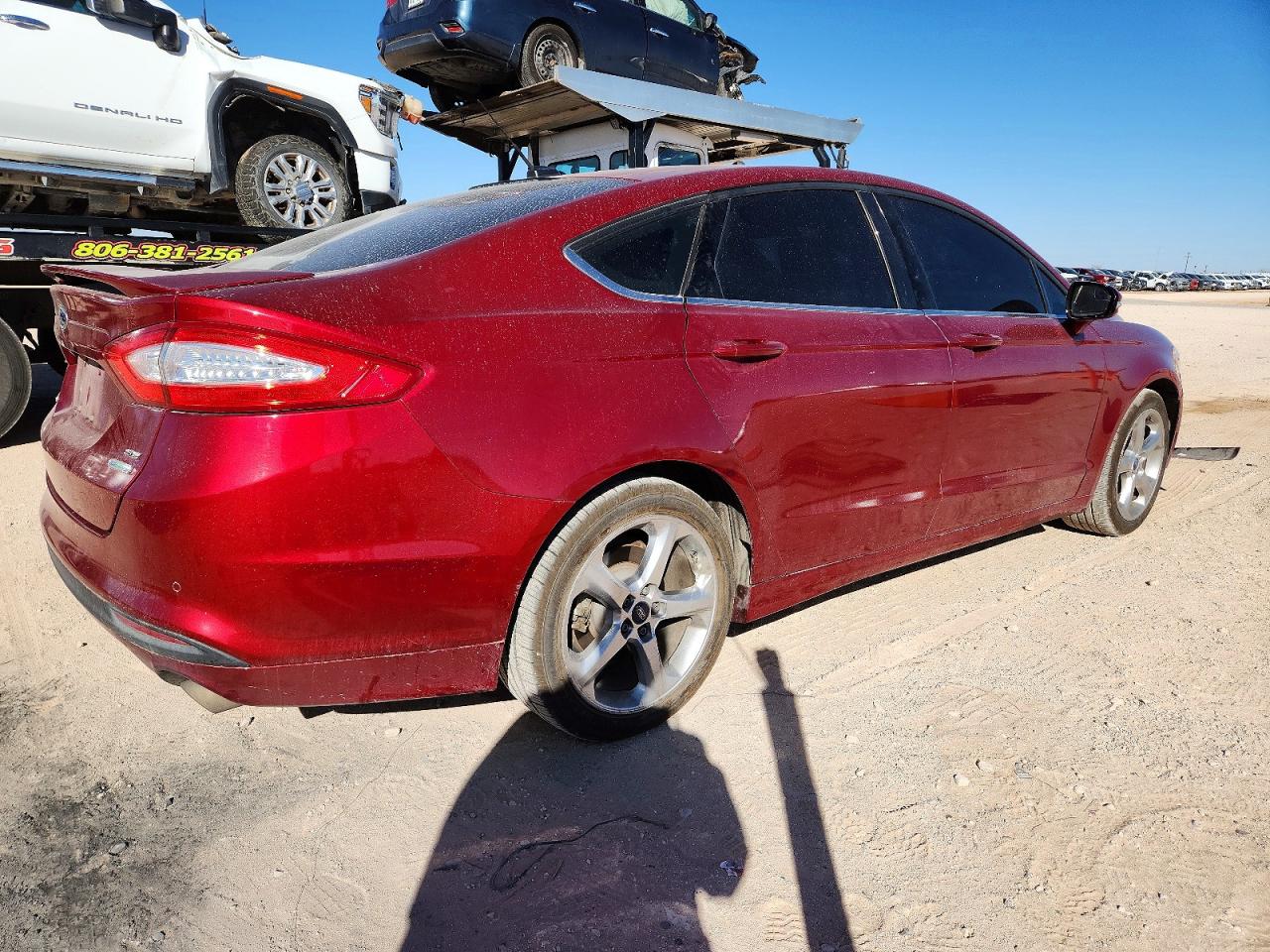 2014 FORD FUSION SE photo 3